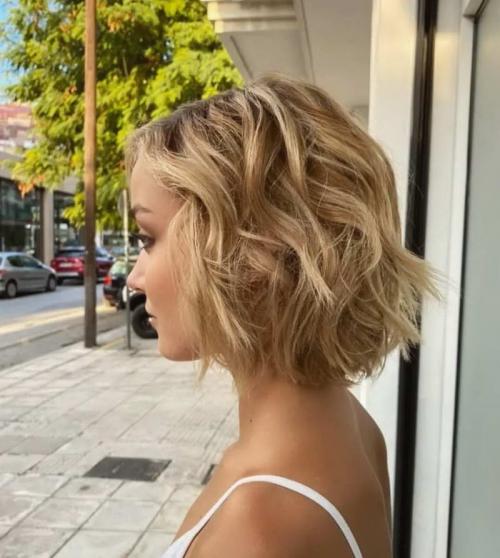 Челка с удлинением по бокам. Разновидности 16