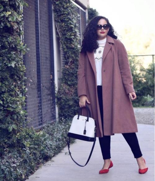 Пальто для полных женщин. Фасоны пальто для полных женщин фото