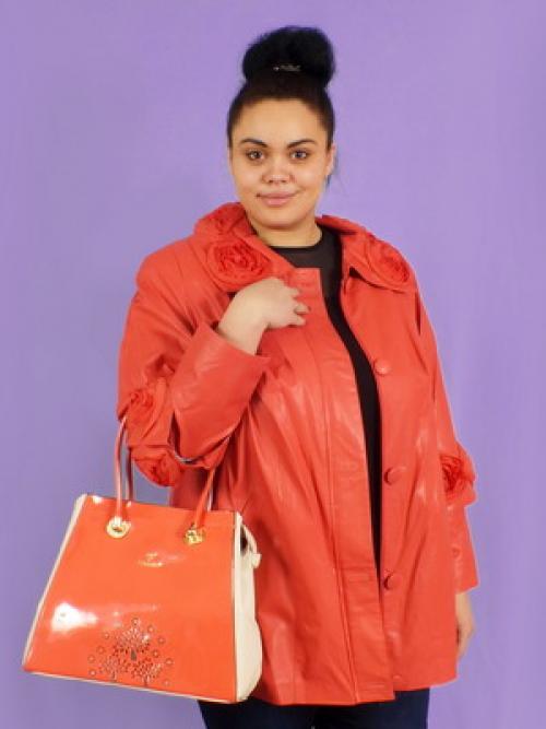 Модные куртки для полных женщин. Демисезонные 20