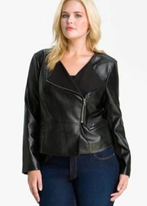 Модные куртки для полных женщин. Демисезонные 05