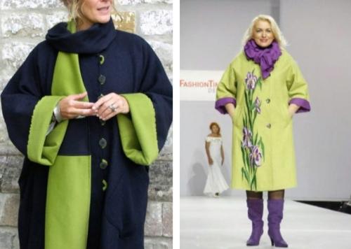 Пальто для полных женщин. Фасоны пальто для полных женщин фото