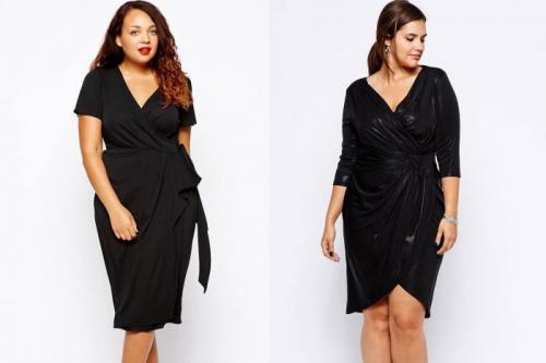 Модели платьев для полных женщин маленького роста с животом. Фасоны платьев для полных дам