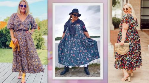 Фасоны летних платьев для женщин 50 лет 2021. Платья весна-лето 2021 для полных женщин 55-60 лет