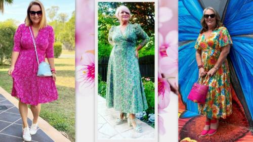 Фасоны летних платьев для женщин 50 лет 2021. Платья весна-лето 2021 для полных женщин 55-60 лет