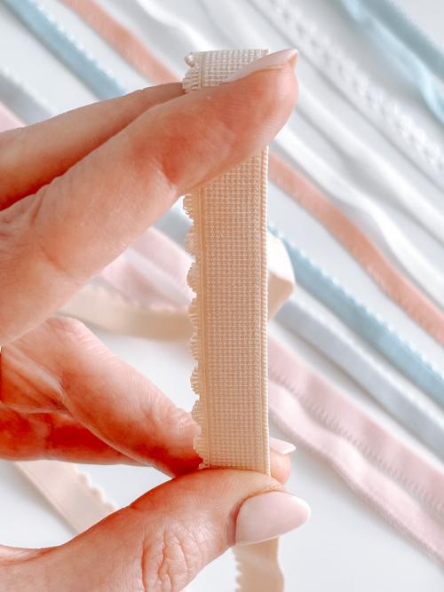 Какие типы резинок используются для джинсов с резинкой внизу. Отделочные резинки для стана бюстгальтера