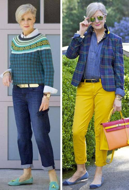 Мода для женщин за 60 в 2022 году. Обязательные составляющие гардероба