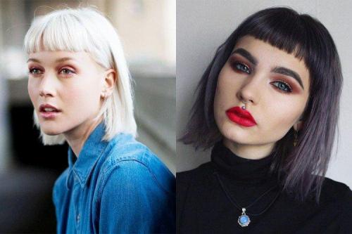 Как выбрать прямую челку под свой стиль. Формы и виды челок: какие бывают, как выбрать по форме лица