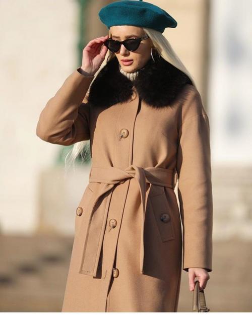 Что носить с пальто на голове. Подбор шапки к различным моделям женских пальто