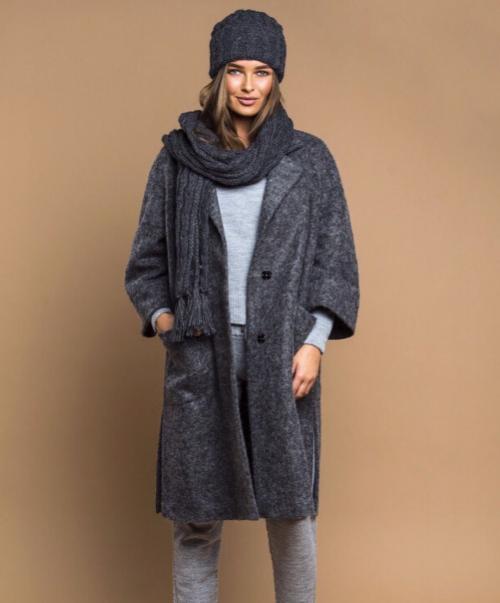 Что носить с пальто на голове. Подбор шапки к различным моделям женских пальто