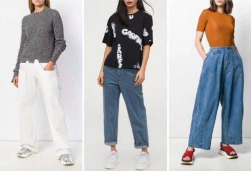 Какие фасоны женских джинсов наиболее подходящие для женщин с правильной фигурой. Силуэт джинсов