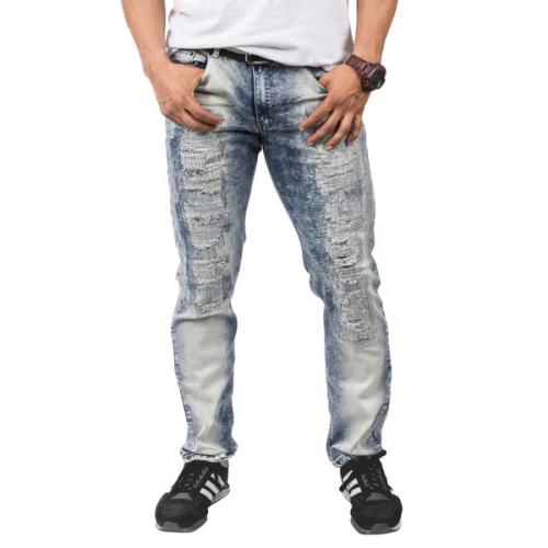 Как выглядят мужские джинсы с резинкой внизу на разных фигурах. Существующие варианты джинсов для высоких мужчин, стильные сочетания