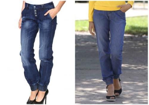 Как правильно носить джинсы с резинкой внизу. Особенности фасонов Джоггеров, с чем их носить