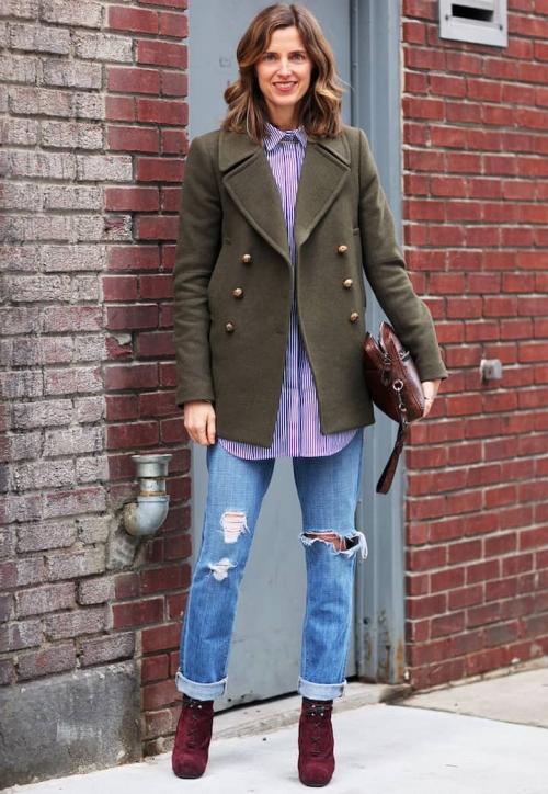 Как носить рваные джинсы зимой. Как носить рваные джинсы осенью-зимой: Можно ли носить и почему