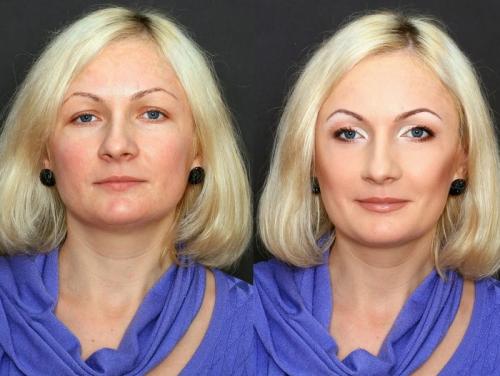 Макияж для женщин 50-60 лет. Правильный макияж для женщин после 55 –, как выглядеть моложе с помощью косметики