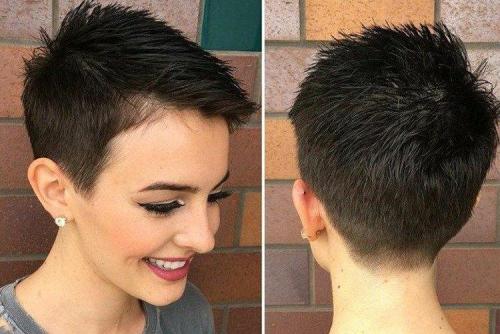 Женские короткие стрижки до и после. Короткие стрижки, не требующие укладки