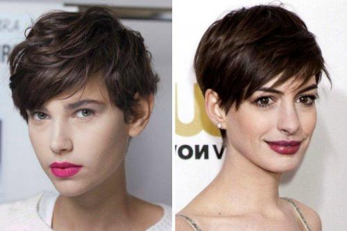 Женские короткие стрижки до и после. Короткие стрижки, не требующие укладки
