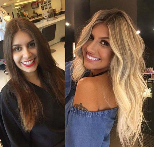 Как вывести черный цвет волос в коричневый. Кислотная смывка для волос