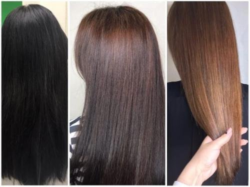 Смывка черной краски с волос в домашних условиях. Причины