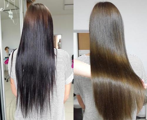 Как вывести черный цвет волос в русый. Кислотная смывка —, что это такое