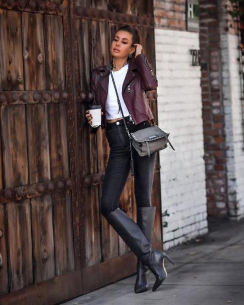 С чем носить широкие джинсы зимой. Как модно носить джинсы зимой