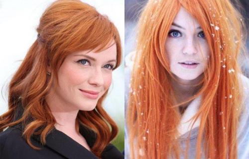 Рыжие короткие кудрявые волосы. Рыжее каре: 60 фото стрижек модных вариантов 16