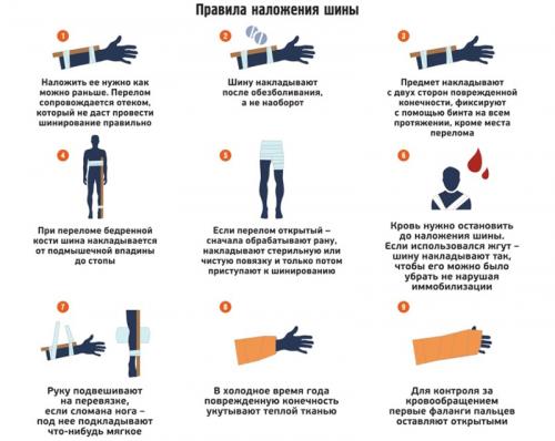 2+ Бесплатные уход за Больными  Перелом изображения. Первая помощь при переломах