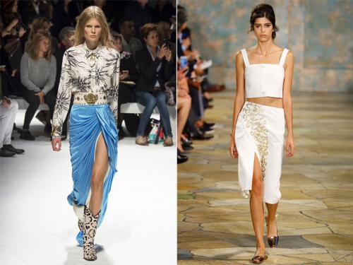 Выкройка юбки с запахом на завязках. Самая простая юбка с запахом