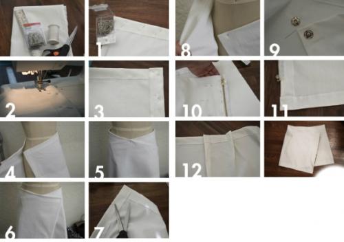 Как сшить юбку с запахом. Юбка с запахом. Как сшить своими руками для начинающих: выкройка, инструкция, фото