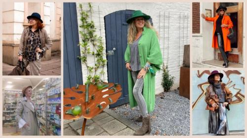 Модные шапки 2022 для женщин з.  Головные уборы 2022/23 на холодную погоду для дам 55+