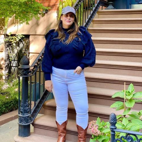 Шапки для полных женщин. 7 головных уборов на холода, которые на полном лице смотрятся мило