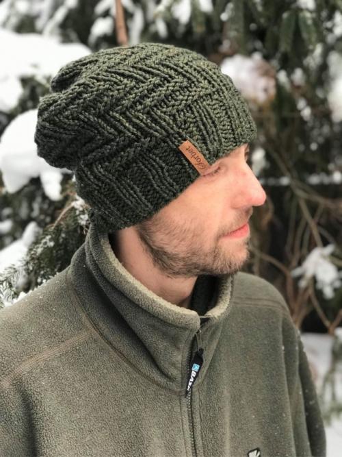 Шапки для полного лица. Модные модели 31