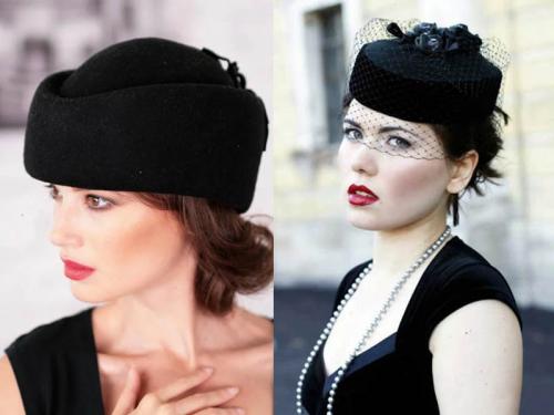 Головные уборы для женщин 40-60 лет. Модные головные уборы сезона осень 2022. Основные тенденции