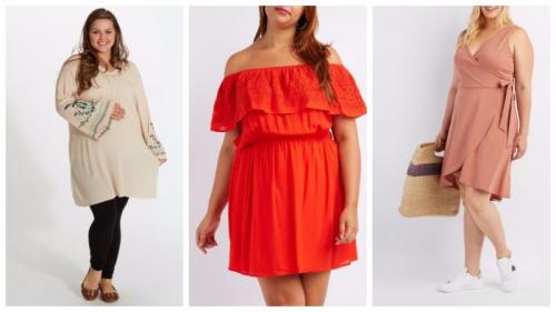 Мода для невысоких полных женщин 2021. Модная одежда для полных осень-зима 2021-2022: принты