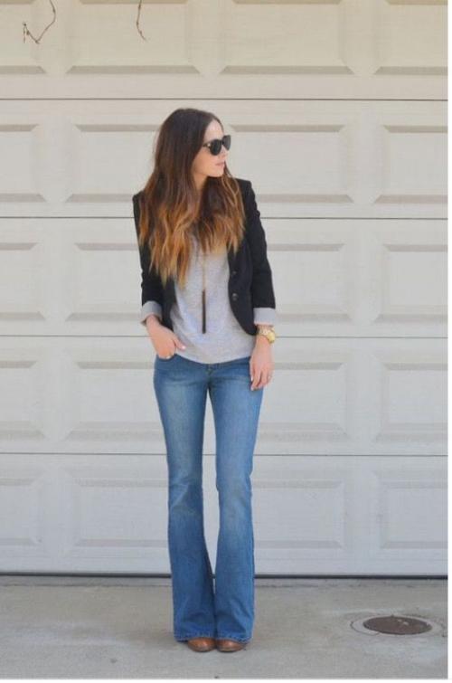 Выбирай стиль: 5 популярных видов женских джинсов на резинке 03