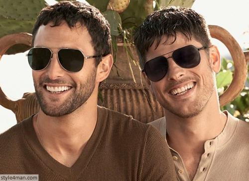 Очки для вытянутого лица мужские. Как должны сидеть очки на лице у мужчин