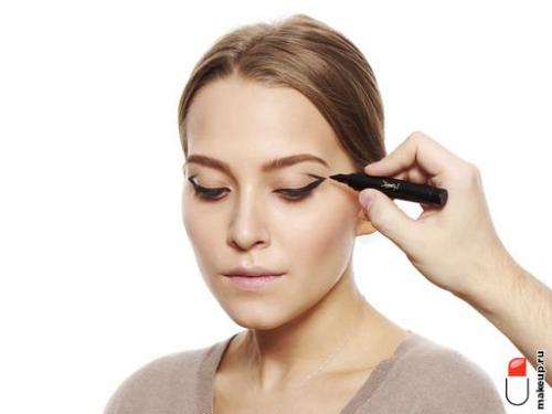 Как нанести подводку для глаз, чтобы она выглядела ровной и не размазывалась. Не в бровь, а в глаз: всё о подводках для век