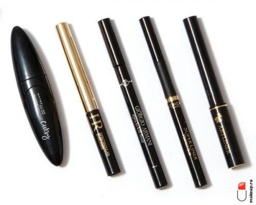 Как наносить глазную подводку. Как по линейке: учимся рисовать стрелки на глазах