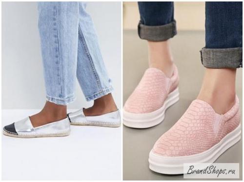 Слипоны — удобная обувь для летнего сезона