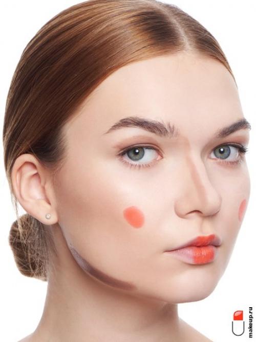 Как сделать контур лица без излишеств. Как сделать скульптурирование лица пошагово?