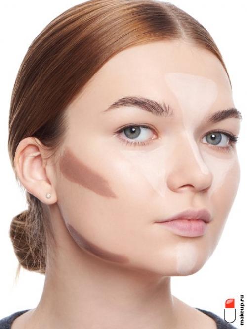 Как сделать контур лица без излишеств. Как сделать скульптурирование лица пошагово?