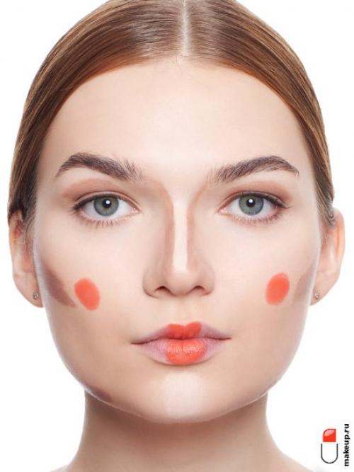 Как сделать контур лица без излишеств. Как сделать скульптурирование лица пошагово?