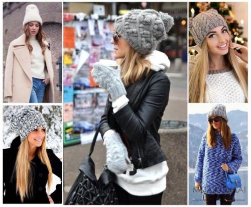 Можно ли носить шапки с узорами или лучше выбирать однотонные модели. Цвет волос