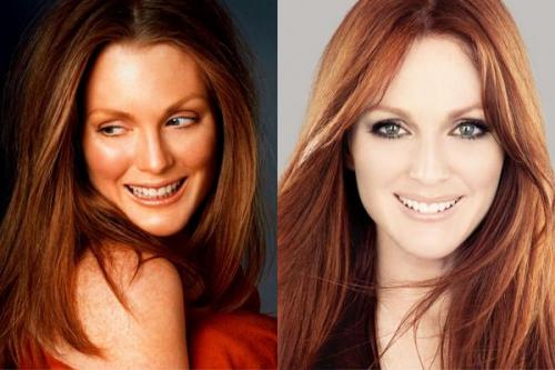 Окрашивание в шоколадный мокко. Шварцкопф 04