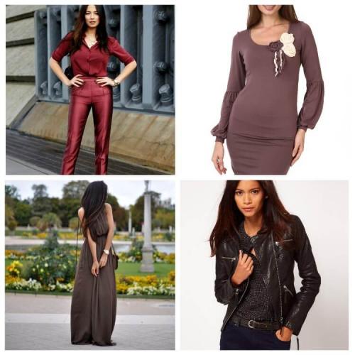 Цвет кофе с молоком в одежде. С чем хорошо сочетается коричневый цвет в одежде для женщин?