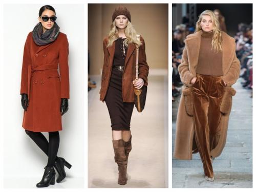 Цвет кофе с молоком в одежде. С чем хорошо сочетается коричневый цвет в одежде для женщин?