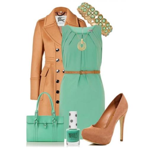 Цвет кофе с молоком в одежде. С чем хорошо сочетается коричневый цвет в одежде для женщин?