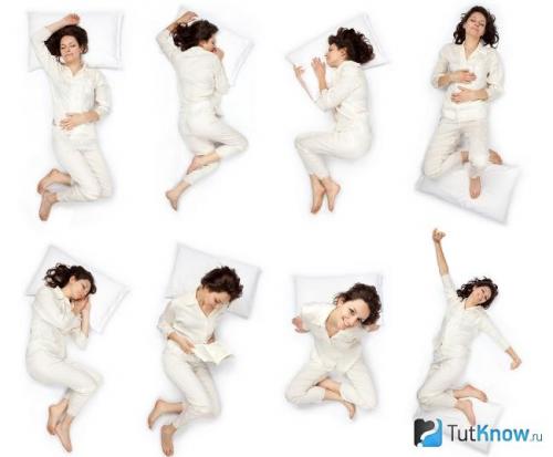 Позы тела во время сна. Самые лучшие позы для сна 22