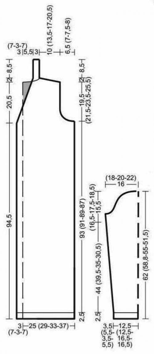 Кардиган без пуговиц спицами. Кардиган спицами для женщин: схемы и описание модных женских кардиганов бесплатно