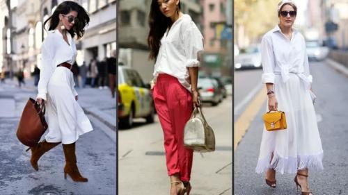 Может ли мужская рубашка быть элементом делового стиля для девушки. Рубашки