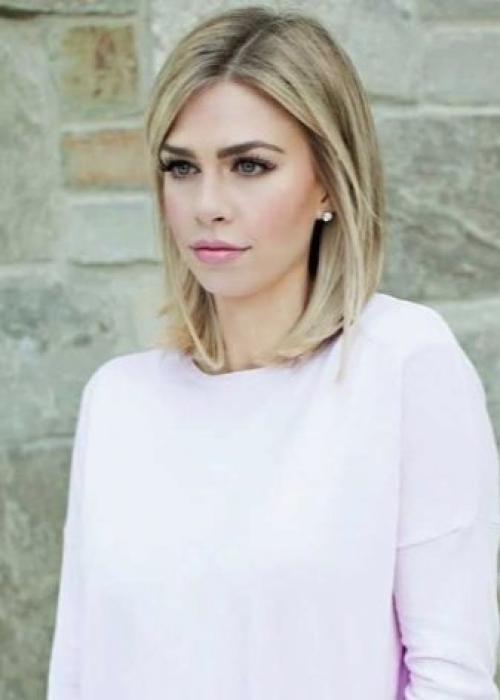 Каре с мелированием на русые. Подбор оттенков мелирования на каре 15